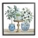 Stupell Industries Assorted Floral Blossoms Array by Cindy Jacobs - Floater Frame Graphic Art on in Blue/Brown/Green | Wayfair at-599_fr_12x12