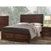 Red Barrel Studio® Queen Platform Bed Wood in Brown | 55 H x 63 W x 87 D in | Wayfair 1D985559951E415CA87770D102C554CC