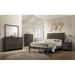 Winston Porter 3-4_Amitie Panel Bedroom Set Wood in Gray | 50.4 H x 78.9 W x 81.1 D in | Wayfair 7E3B41AE513E4F8E9106CBD5376DDD1F