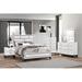 Winston Porter 3-2_Aubrey Panel Bedroom Set Wood in White | 56.5 H x 57.2 W x 76 D in | Wayfair 79B11D0D8B984F0AAD317A3210969DBB