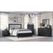 Winston Porter 3-2_Marijo LED Panel Bedroom Set Wood in Black | 50.4 H x 84 W x 58.3 D in | Wayfair 0711D4A134BA4F828DAF989C125854A8