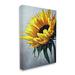 Stupell Industries Yellow Sunflower Blossom Close Up Floater Canvas Wall Art By Ashley Aldridge Canvas in White | 48 H x 36 W x 1.5 D in | Wayfair