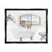 Stupell Industries Cheetah Duo Bathtub Bathroom Scene Floater Canvas Wall Art By Lanie Loreth Canvas | 25 H x 31 W in | Wayfair au-117_ffb_24x30