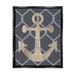 Stupell Industries Nautical Anchor Linked Rope Floater Canvas Wall Art By Lil' Rue Canvas in Gray/White | 31 H x 25 W x 1.7 D in | Wayfair