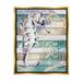 Stupell Industries Sweet Beach Seahorse Nautical Rope Floater Canvas Wall Art By ND Art Canvas in Gray/Green | 31 H x 25 W x 1.7 D in | Wayfair