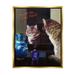 Stupell Industries You Are The Cat's Meow Animal Mirror Floater Canvas Wall Art By Lucia Heffernan Canvas | 21 H x 17 W x 1.7 D in | Wayfair