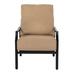 Woodard Nico Patio Chair w/ Sunbrella Cushion in Black | 36.25 H x 27 W x 36 D in | Wayfair 3S0406-92-26T