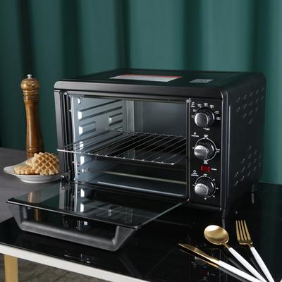 Toaster Oven with 20Litres Capacity,Compact Size Countertop Toaster, Easy to Control with Timer-Bake-Broil-Toast Setting