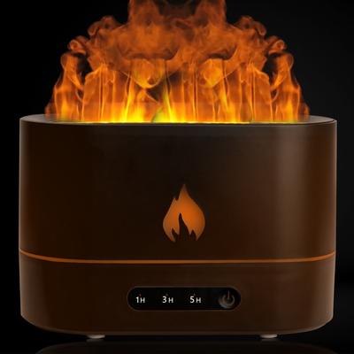 Humidifier with flame effect