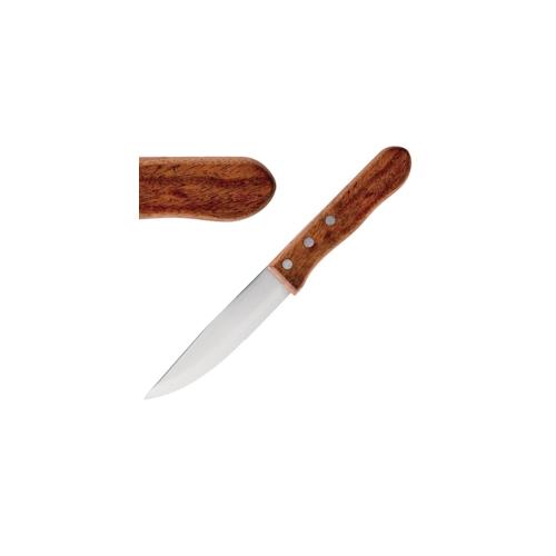 12 Olympia Jumbo Steakmesser | mit Holzgriff | 12,5cm