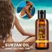 Cimaronmall 35ml Suntan Oil Natural-Looking Moisturize Skin Liquid Natural Tan Self-tanning Oil Skin Protection Lotion Birthday Gift
