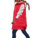 Winter Coats For Women Solid Hooded Single Medium Length Cotton Jacket Vest Slim Cardigan Coat