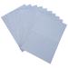 Tinksky 10pcs A4 Sheets Glitter Cardstock Making Diy Material Sparkling Craftwork Scrapbooking (Sky Blue)