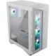 MSI MPG GUNGNIR 110R WHITE Mid Tower Gaming Computer Case 'White.