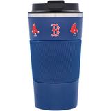 Boston Red Sox 18oz Coffee Tumbler with Silicone Grip