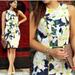 J. Crew Dresses | J.Crew Floral Neprone Floral Sheath Dress Size 4 | Color: Green/White | Size: 4