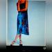 Anthropologie Dresses | Moulinette Soeurs By Anthropologie Velvet Midi Dress | Color: Blue | Size: 0