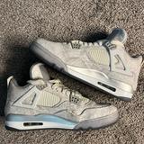 Nike Shoes | Mens Nike Air Jordan Retro Iv 4 Laser | Color: Gray/White | Size: 10.5