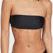 Madewell Swim | Madewell Spaghetti Strap Bandeau Bikini Top Xs/S | Color: Black | Size: Various