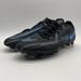 Nike Shoes | Nike Phantom Gt2 Elite Fg Black Blue Flyknit Acc Cz9890-004 Soccer Men’s Size 6 | Color: Black/Blue | Size: 6