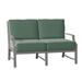 Woodard Seal Cove 51.75" Wide Loveseat w/ Cushions Metal/Sunbrella® Fabric Included | Outdoor Furniture | Wayfair 1X0419-72-06N