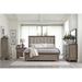 Loon Peak® 5-2_Ibbie Two-Tone-Gray Panel Bedroom Set Wood in Brown | 82.5 W x 82.75 D in | Wayfair 2C61CB9973AA4C5DA84D1C20BBAC8290