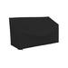 Arlmont & Co. HeavyDuty Multipurpose Waterproof Outdoor Bench Cover, Patio Lounge 3-Seat Deep & Wide Bench Cover in Black | Wayfair