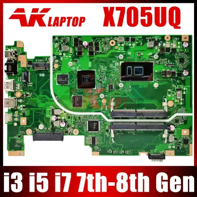 Carte mère X705UQ pour ordinateur portable processeur X705UV X705UB X705UN x705ufp x705u X705UNR