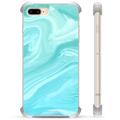 iPhone 7 Plus / iPhone 8 Plus Hybrid Case - Blue Marble