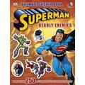 Superman Deadly Enemies Ultimate Sticker Book - DK - Paperback - Used