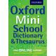 Oxford mini school dictionary & thesaurus - Oxford Dictionaries - Multiple-item retail product - Used