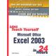 Sams teach yourself Microsoft Office Excel 2003 in 24 hours - Trudi Reisner - Paperback - Used