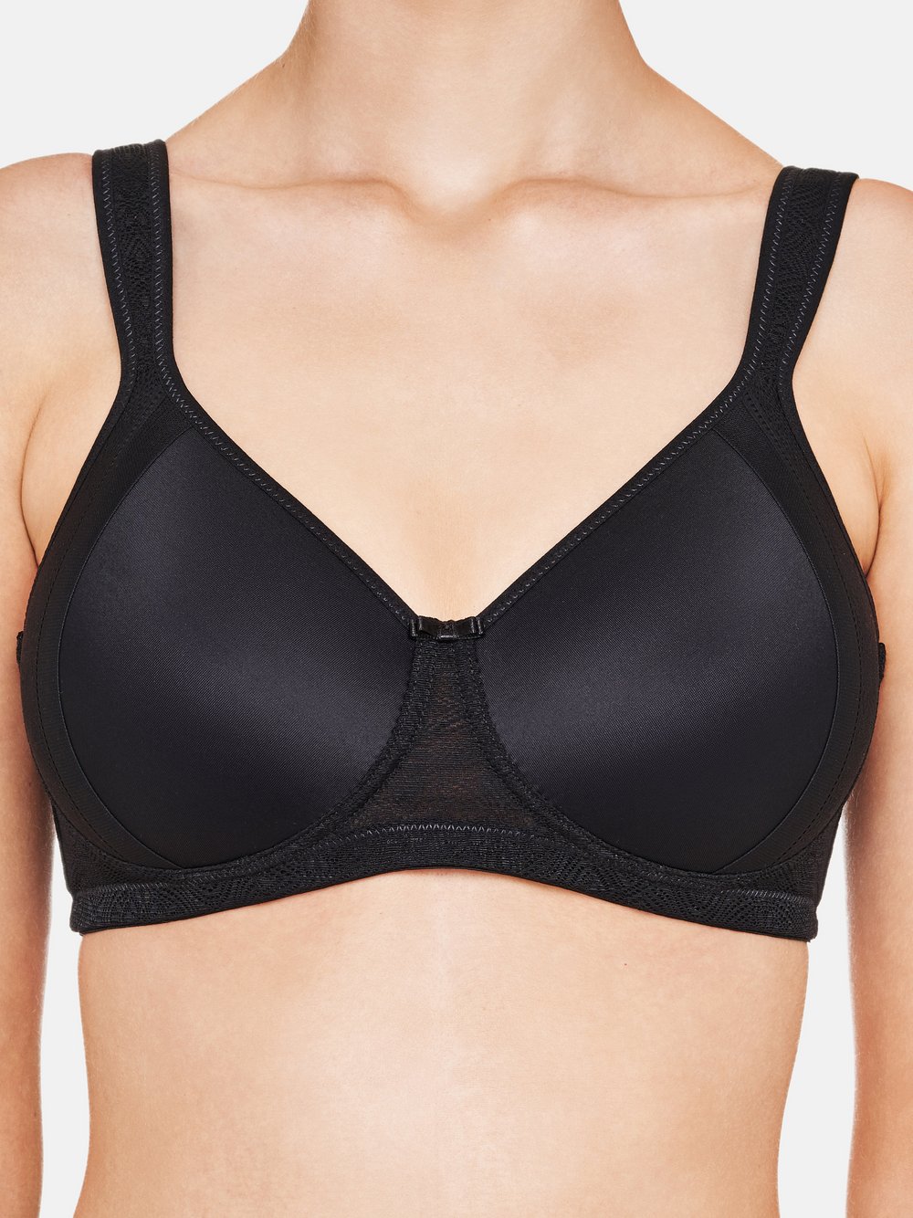 SUSA Schalen BH ohne Bügel Damen schwarz, 75B Image