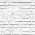 Rouleau De Papier Peint Économique Texture Brique Blanche 0,53x10m Lw-3023-01 Ich - ICH