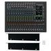 Mackie ONYX16 16-Channel Analog Mixer w/USB/3-Band EQ/Bluetooth+Rack Ear Kit