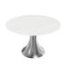 4 Person Round Meeting Room Table With Wide Pedestal Base 46" Table