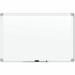 U Brands UBR4902U0001 96 x 47 in. White Aluminum Framed Magnetic Porcelain Steel Board