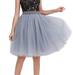 Wrap Skirts For Women Short Carnevale Tulle Knee Length Long Tutu Layered Short Prom Party Black Tennis Skirt With Shorts