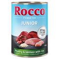 24x400g Junior volaille, gibier, riz Rocco - Nourriture pour chien