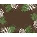 Great American Distributors IOFN.01.BR.7R 7 ft. Island Breeze Foliar Floral & Botanical Rug Brown & Green