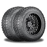 2 Americus Rugged MT LT 275/70R18 125/122Q E/10 All-Season Mud Terrain Truck AMD2472 / 275/70/18 / 2757018