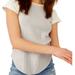 Free People Tops | Free People Womens Block It Baby Raglan-Sleeve T-Shirt, Choose Sz/Color | Color: Gray | Size: Various