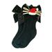 Rovga Little Boys Girls Socks Children Socks Christmas Cartoon Glittering Bow Knitting Socks