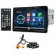 Power Acoustik PD-1032B 10.3 Car Monitor DVD Receiver w/Bluetooth/USB+Camera