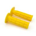 Universal Dirt Bike Motorcycle Hand Grips Handlebar End Cap Plug Slider 7/8 Standard Bars Gold