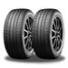 Pair of 2 Kumho Ecsta PA31 235/60R16 100V All Season Performance Tires 50k Mile Warranty 2161523 / 235/60/16 / 2356016 Fits: 2012-13 Chrysler Town & Country Touring L 2012-13 Dodge Grand Caravan Crew Plus