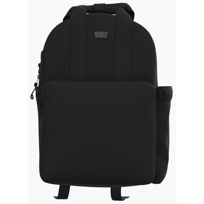 Cityrucksack LEVI'S "WOMENS PACK ROUND Cityrucksack", Gr. B/H/T: 26cm x 38cm x 15,5cm, schwarz, Baumwolle, unifarben, klassisch, Rucksäcke, Freizeitrucksack, Arbeitsrucksack Image