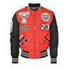 Bomberjacke TOP GUN "TG22032", Herren, Gr. 48 (S), rot, Obermaterial: 100% Nylon / Futter: 100% Polyester / Wattierung: 100% Polyester, Jacken