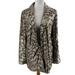 Anthropologie Jackets & Coats | Anthropologie Silver & Black Jordyn Sequin Jacket Blazer | Color: Black/Silver | Size: L