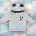 Disney Shirts & Tops | Disney Mickey Mouse Baby Boy’s Sweatshirt Size 12 Months | Color: Gray/Red | Size: 12mb